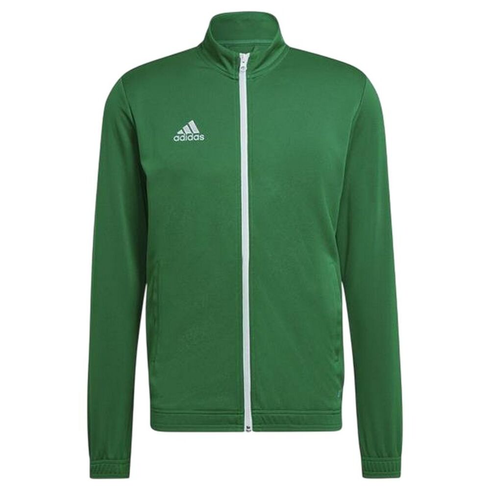 Adidas Mens ENT22 Plain Track Jacket / Green/White